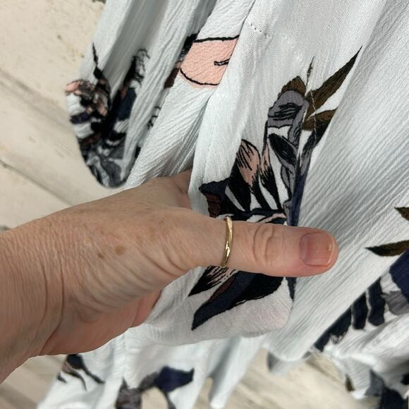 Free people White Combo Electric Orchid Tunic Tree Swing Top Women’s Size Small - Picture 5 of 7